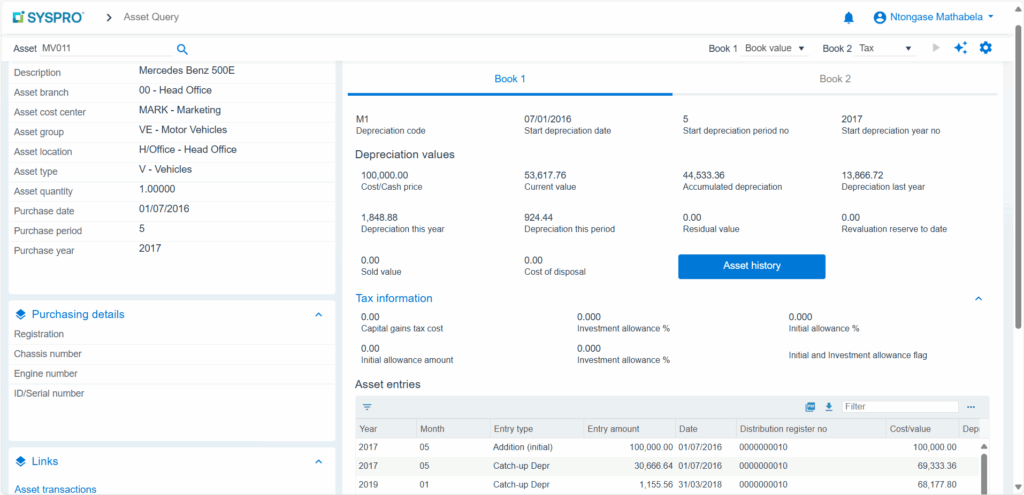 Asset Register