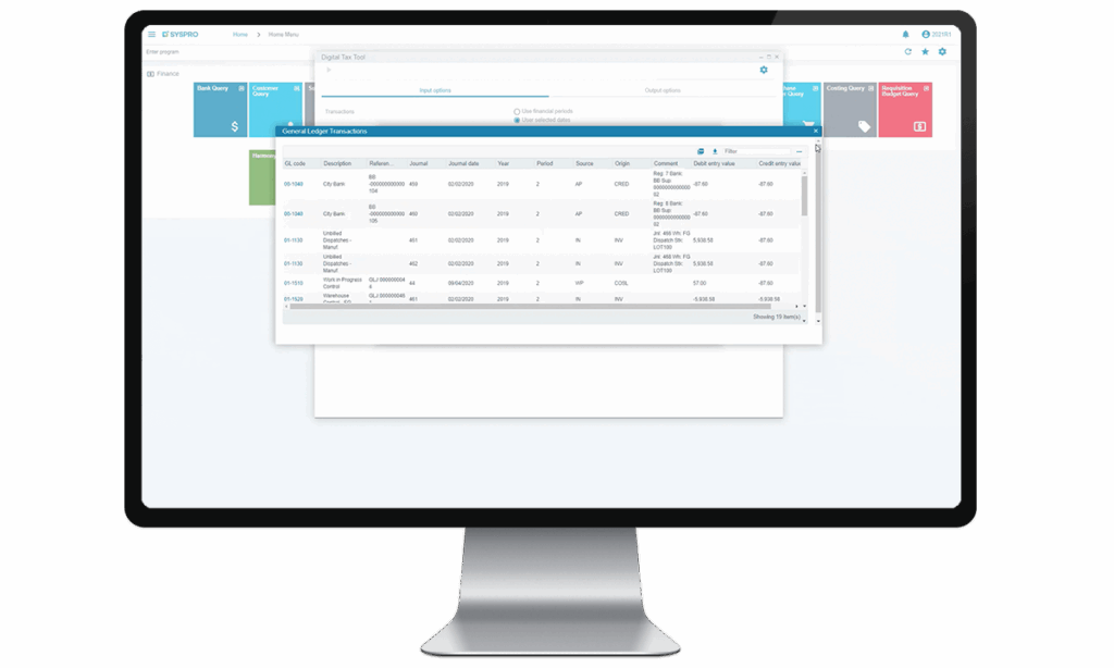 Screenshot of the Syspro ERP Admin e.net License Apportionment table, displaying operator names
